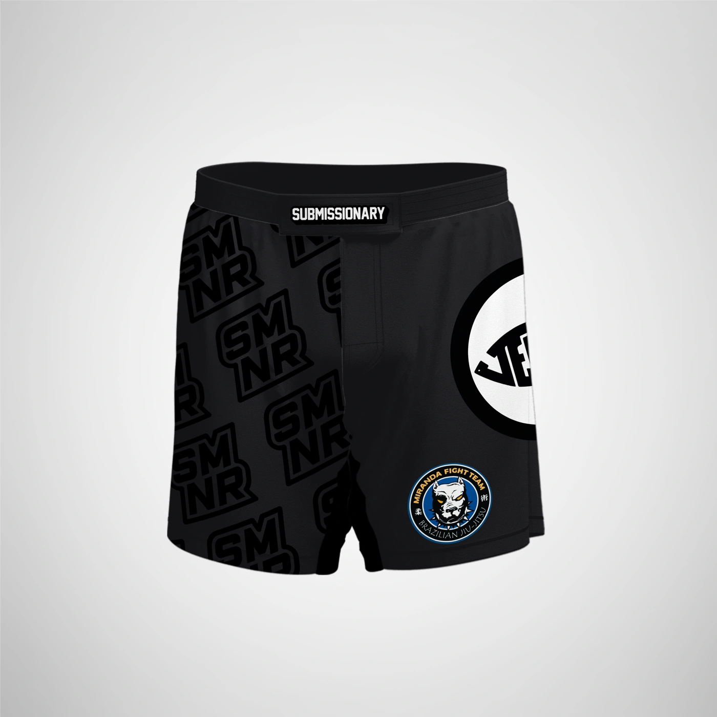 Miranda Fight Team team shorts custom uniform design